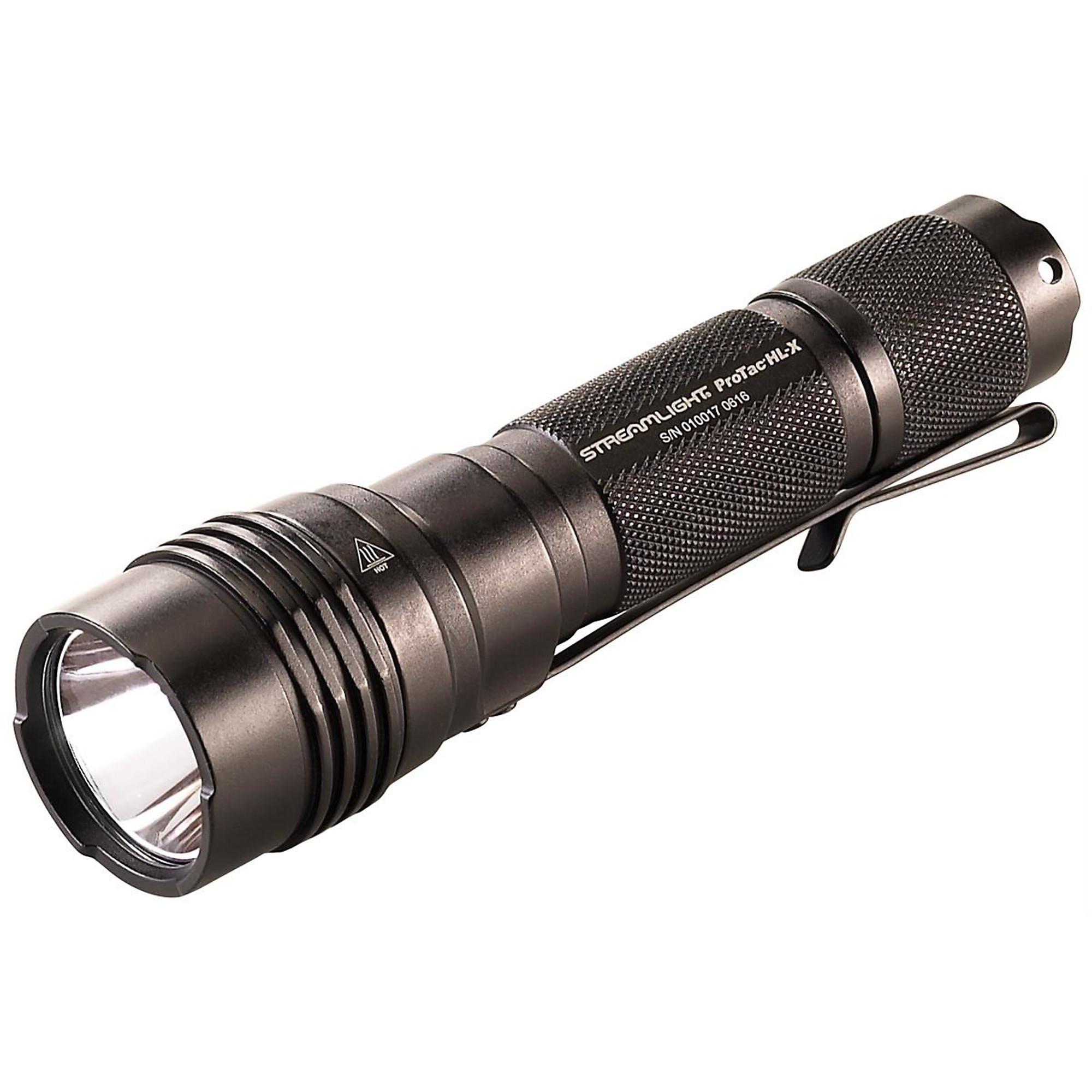 Streamlight ProTac HL-X Flashlight — 1000 Lumens, 330m Beam Distance, Includes 2 CR123A Batteries and Holster, Black, Model# STL88064